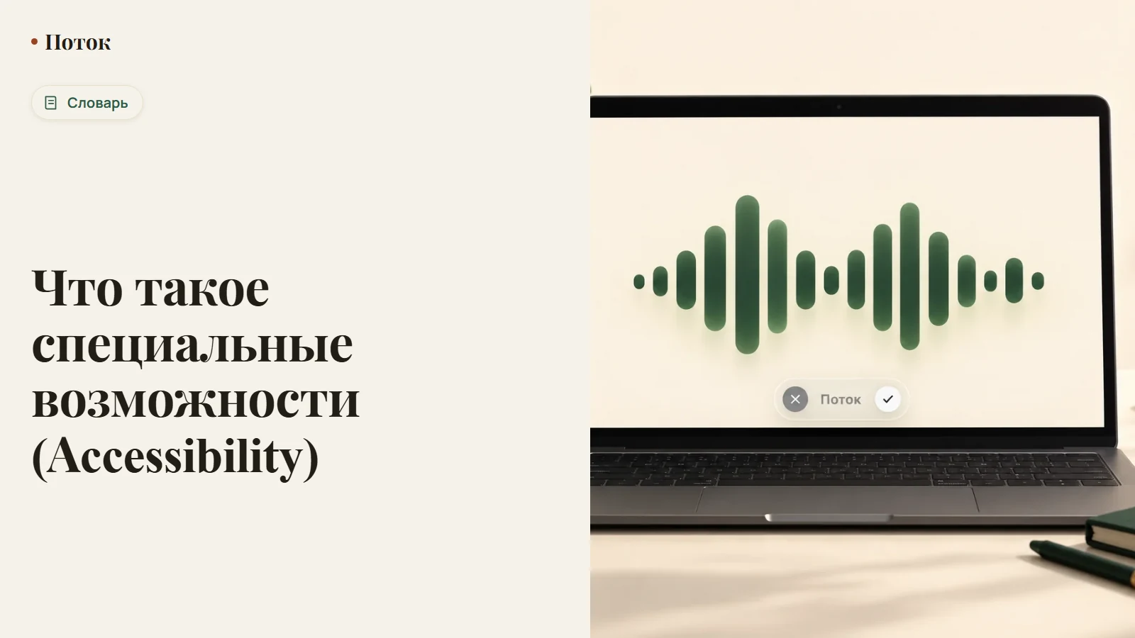Что такое специальные возможности (Accessibility)