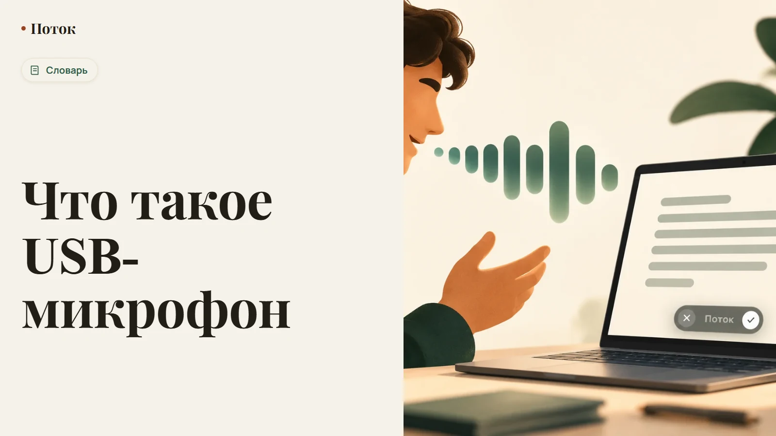 Что такое USB-микрофон