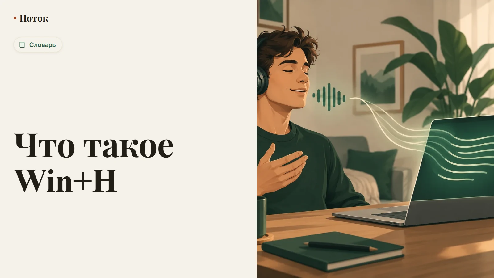 Что такое Win+H
