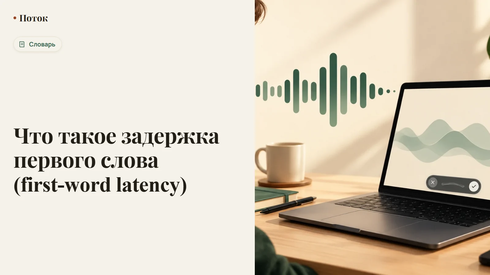 Что такое задержка первого слова (first-word latency)