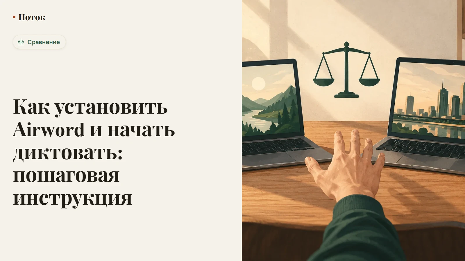 Установка Airword на Windows и macOS: разрешение микрофона и настройка горячей клавиши
