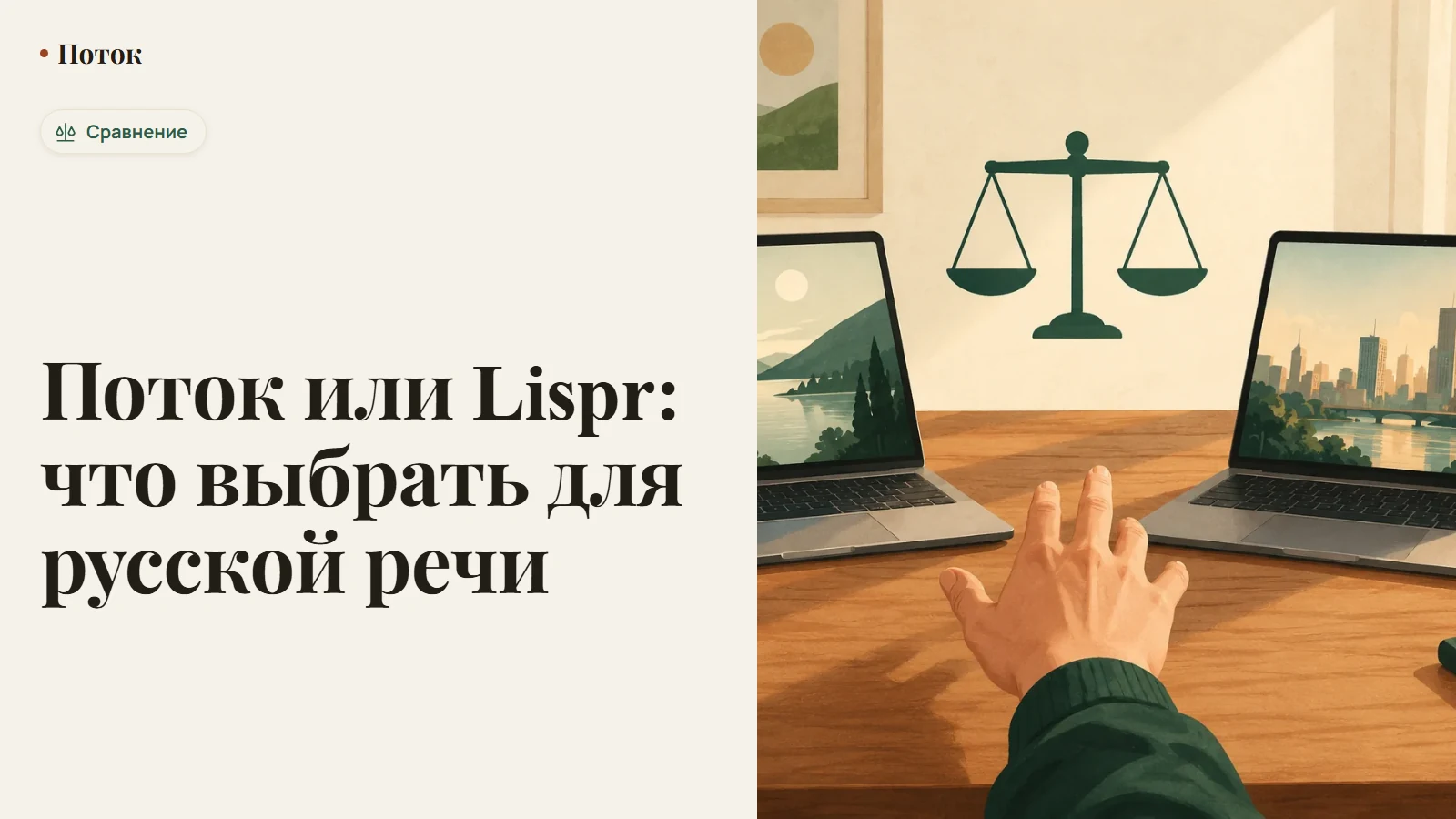 Поток или Lispr: облачный голосовой ввод с переводом на лету против модели под русскую речь