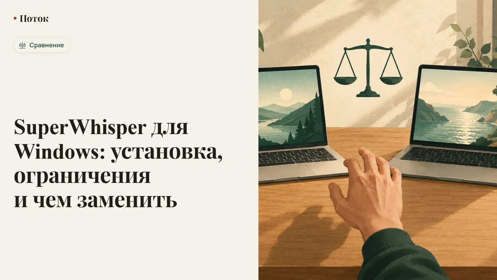 SuperWhisper на Windows: окно настройки моделей распознавания речи