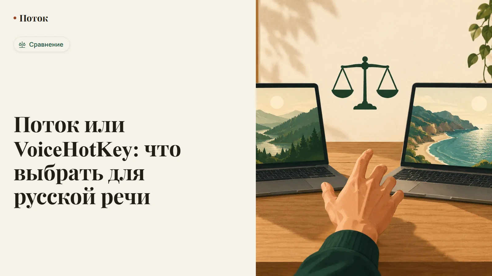Поток и VoiceHotKey: сравнение платформ и способов подписки рядом
