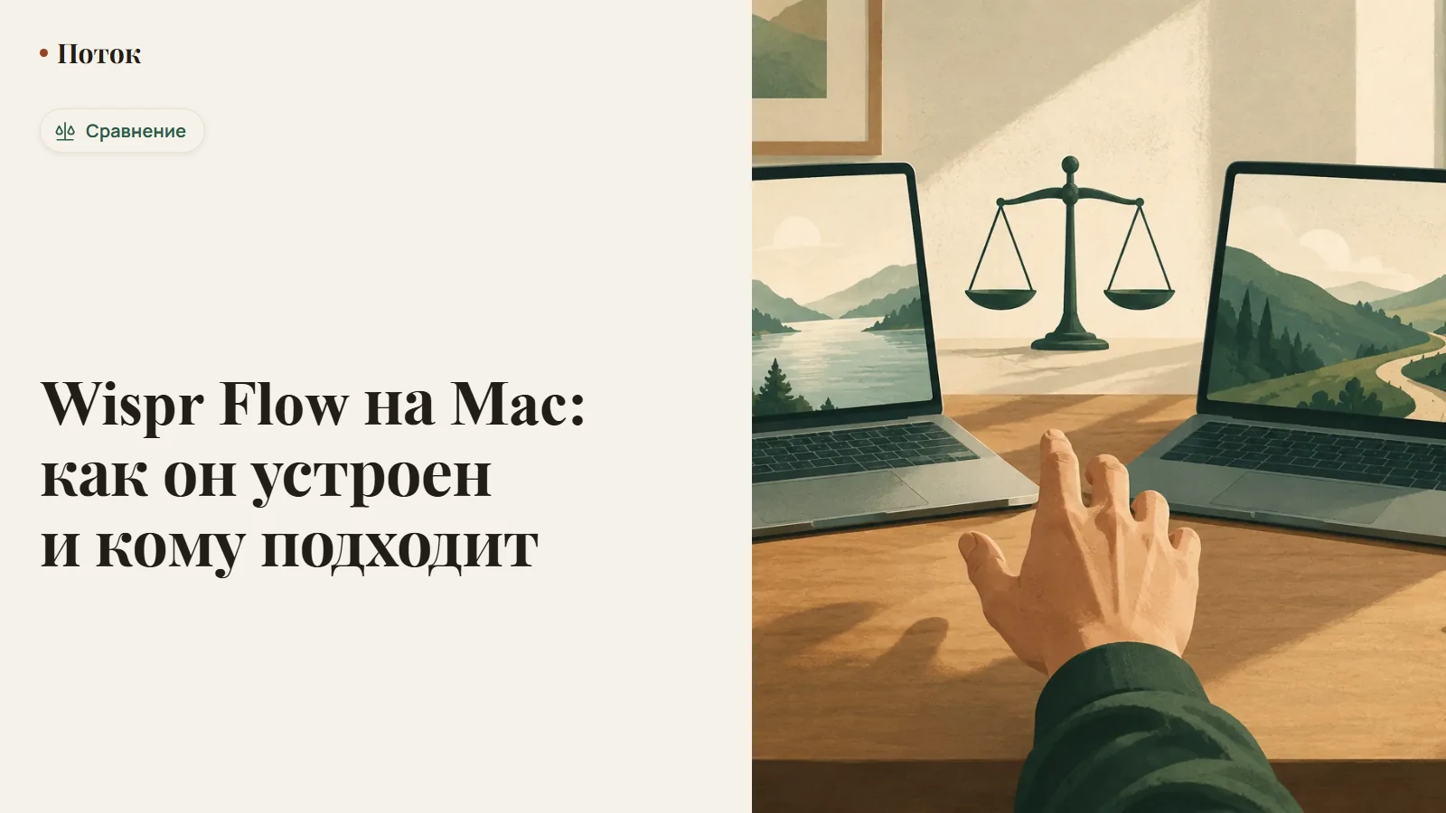 Wispr Flow на Mac: окно приложения и запрос доступа к микрофону на macOS