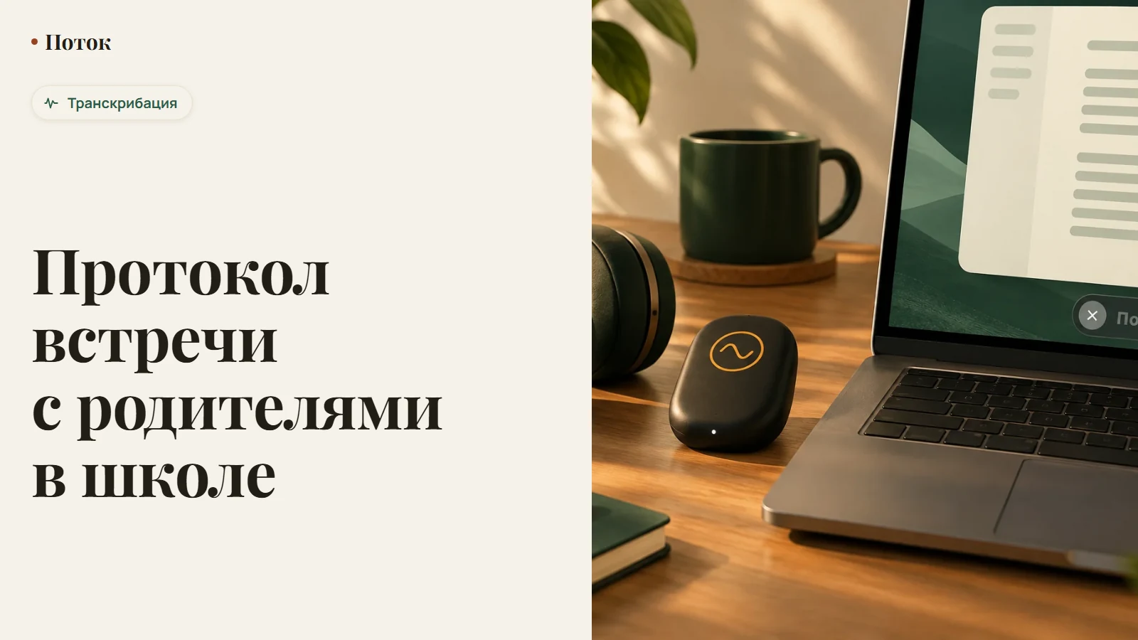Протокол встречи с родителями в школе