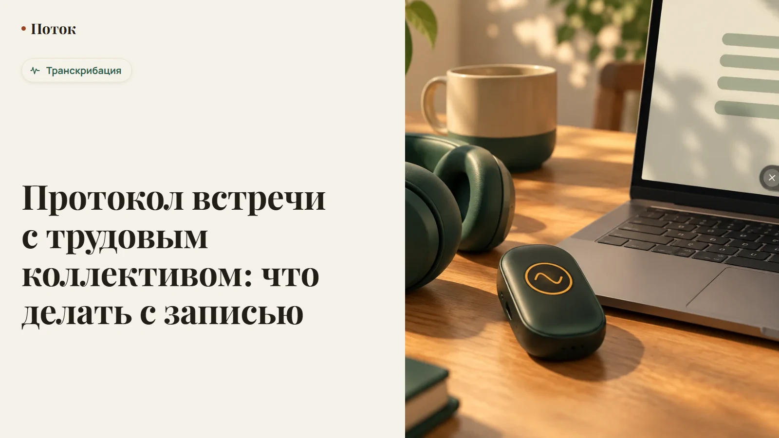 Протокол встречи с трудовым коллективом: что делать с записью