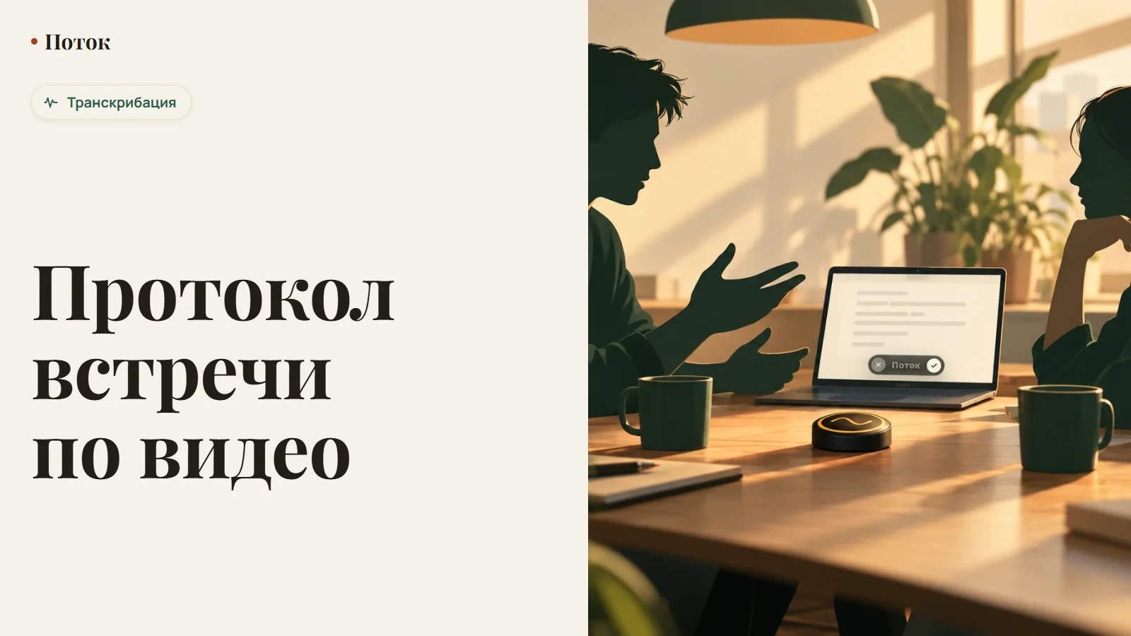 Протокол встречи по видео