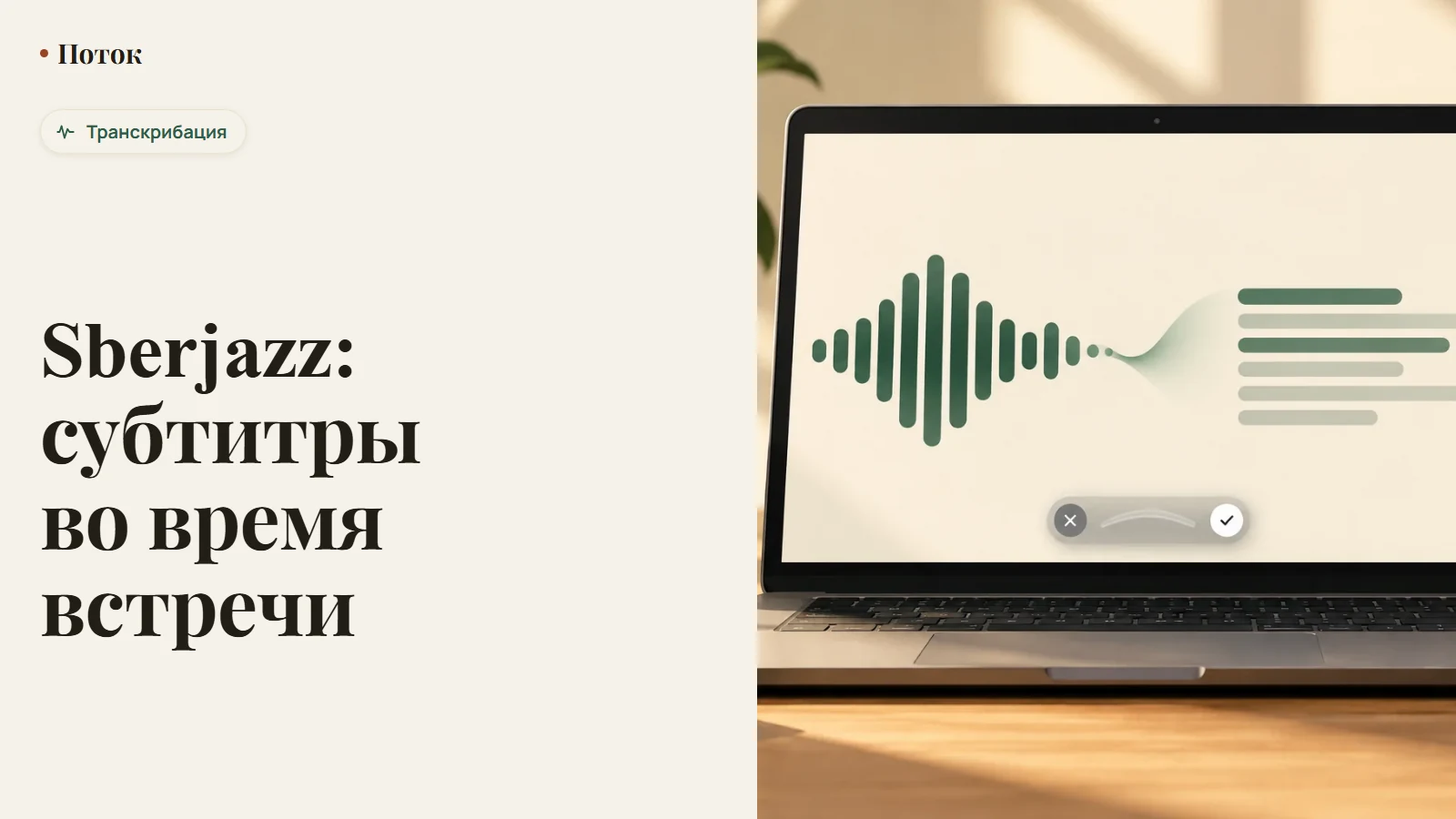 Sberjazz: субтитры во время встречи