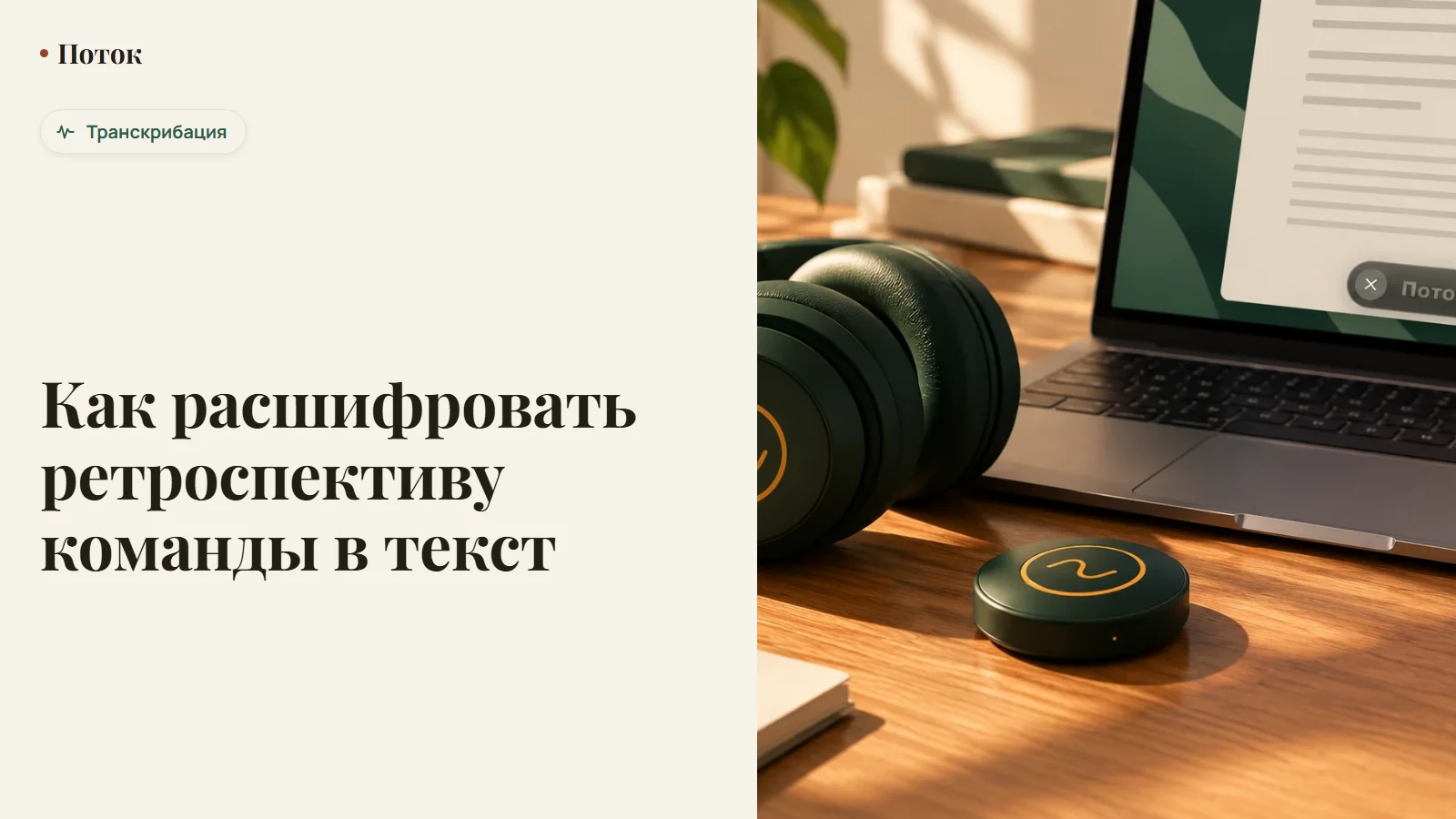 Как расшифровать ретроспективу команды в текст