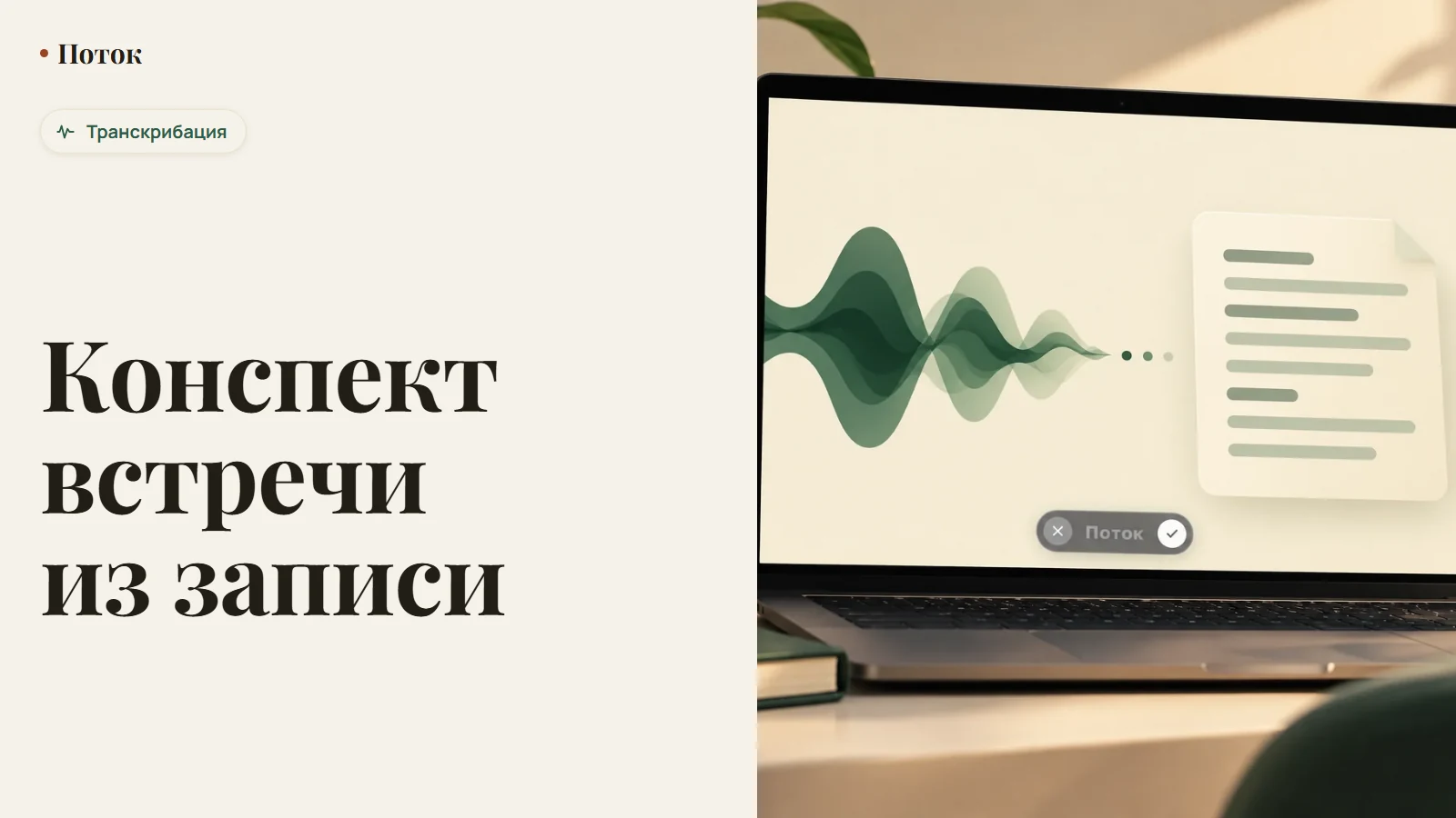 Конспект встречи из записи