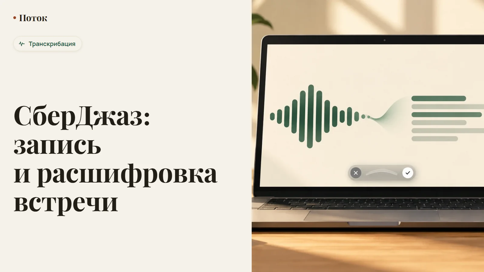 СберДжаз: запись и расшифровка встречи