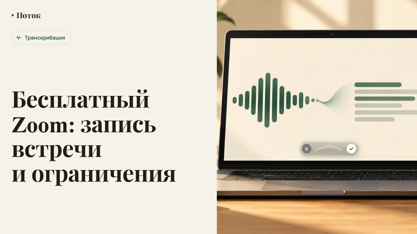 Бесплатный Zoom: запись встречи и ограничения