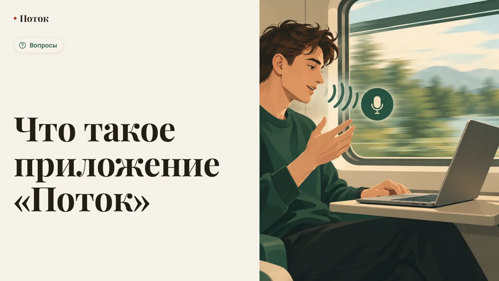 Что такое приложение «Поток»